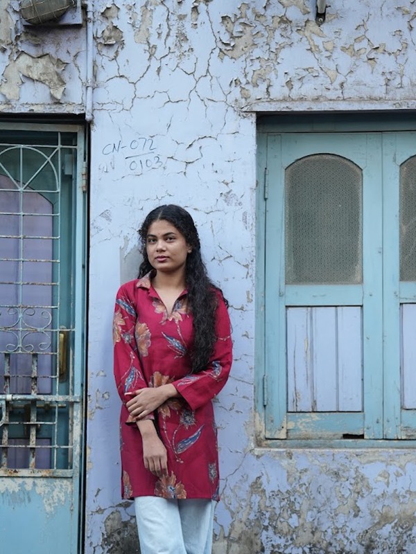 KoAk Collar Kurti Red